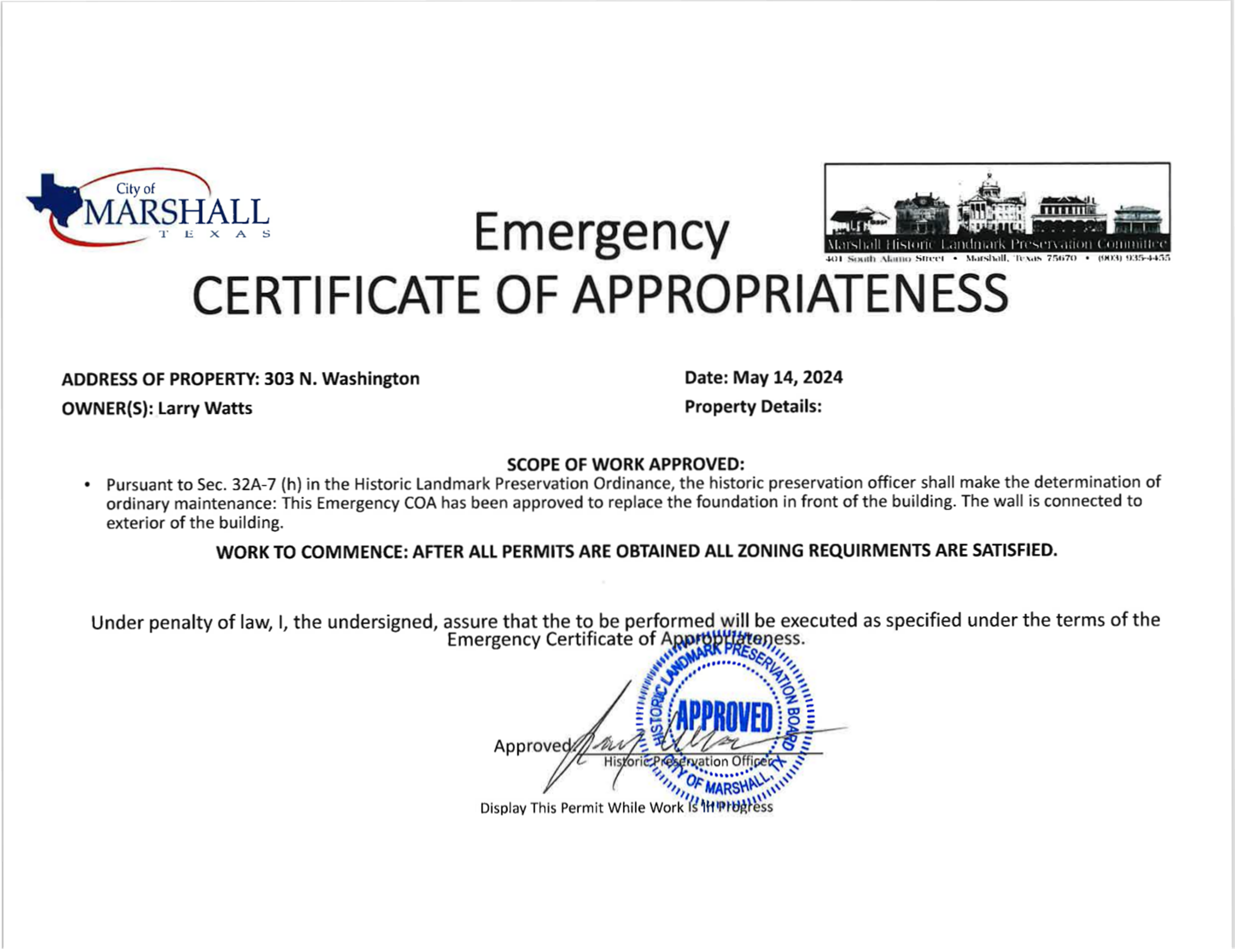 A close-up of a certificate

Description automatically generated