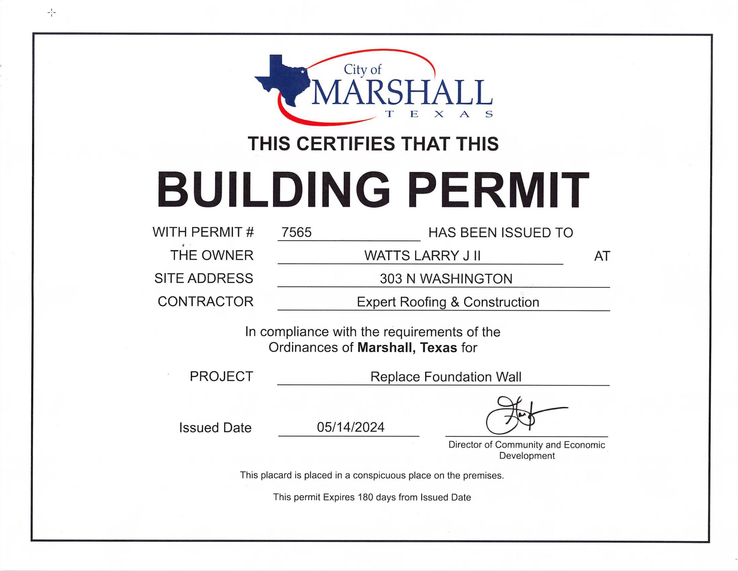 A building permit form with text and a logo

Description automatically generated